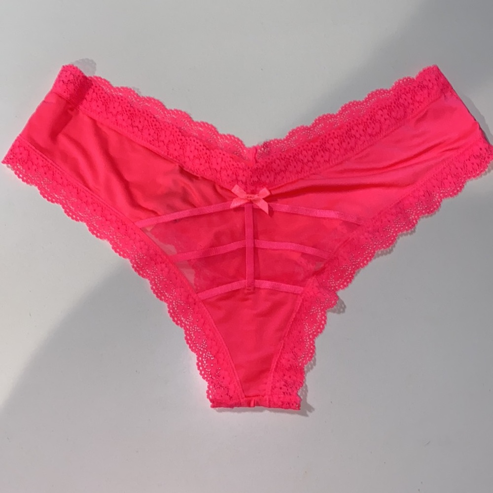 Victoria’s Secret Cheeky Panties Neon/ Hot Pink (NWT)